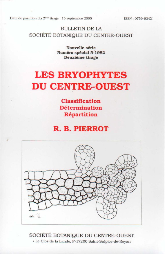 Les Bryophytes du Centre-Ouest