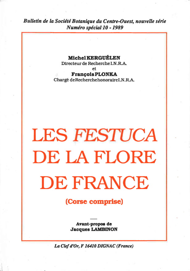 Les Festuca de la flore de France